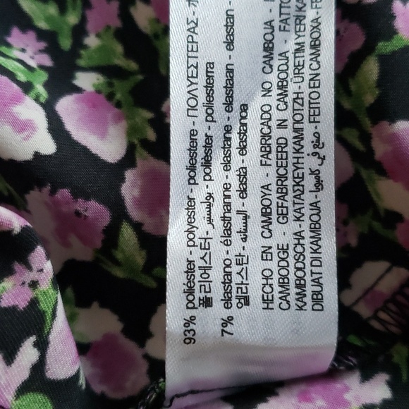 ZARA Floral print halter top - Picture 10 of 10